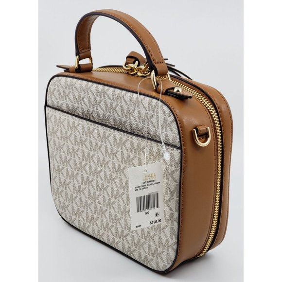 New Michael Kors Medium Signature Top Handle Leather Crossbody $198.00 - Picture 4 of 7